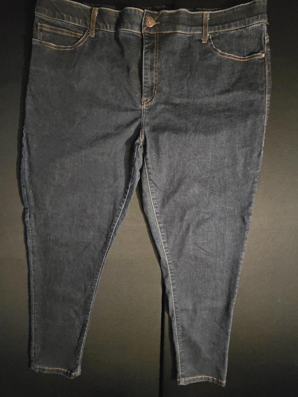 LuLaRoe Dark Indigo Skinny Jeans Size 44/24W